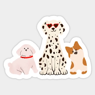 Dogsters gang Sticker